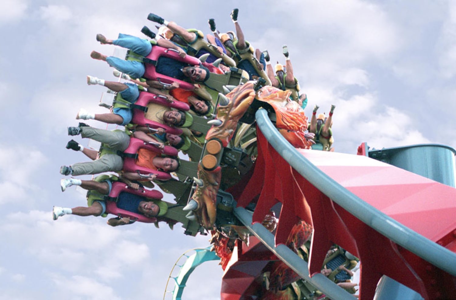 Record-breaking roller coasters